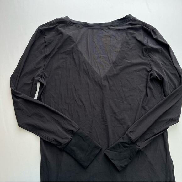 Lululemon Get Low Long Sleeve Top Black - Picture 8 of 12
